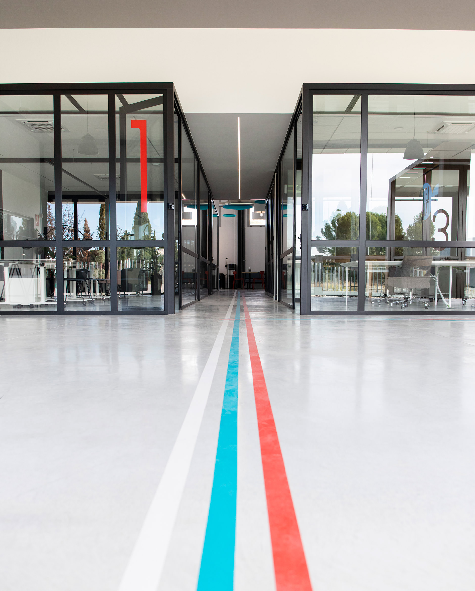 Salas cerradas Box 1 y 3