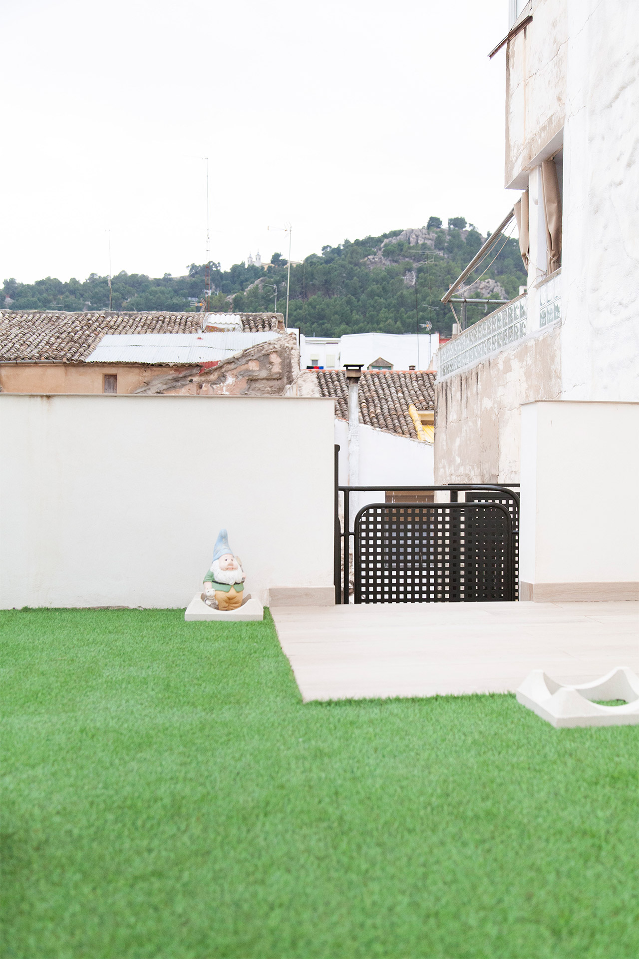 Vistas en la terraza de la Casa C