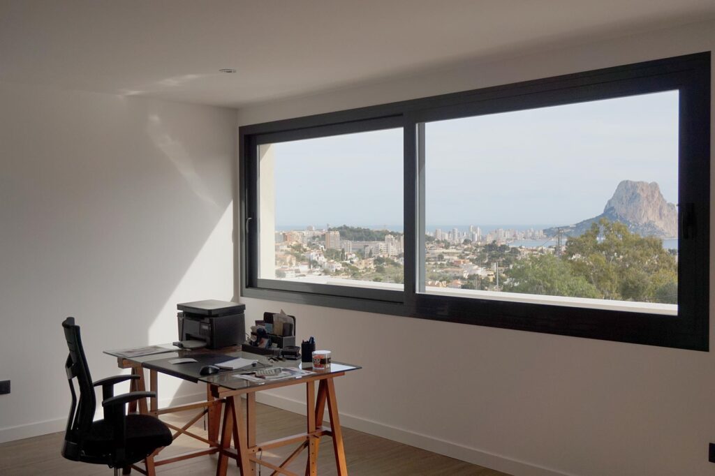 Vistas al mar desde la planta superior.